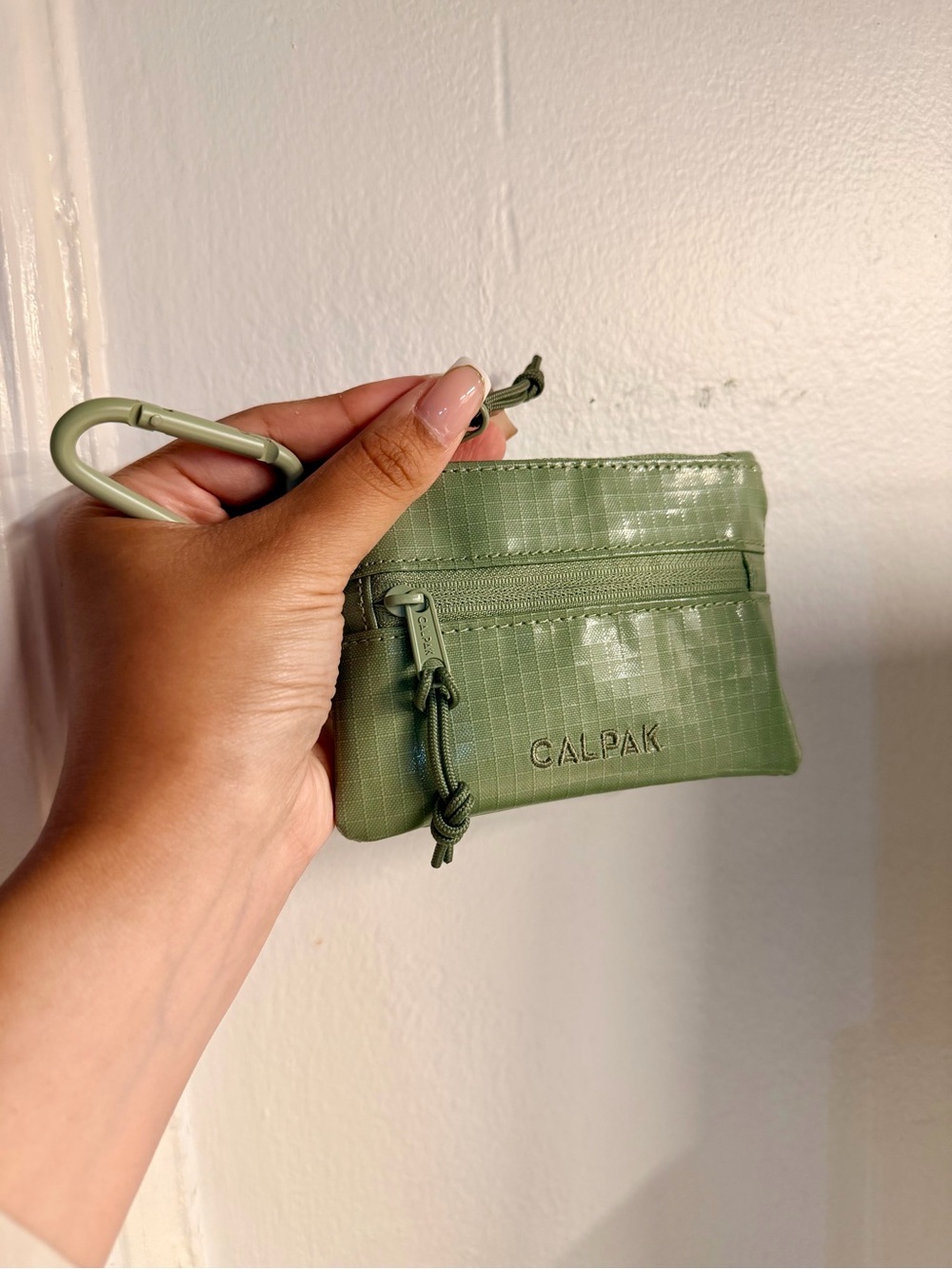 CALPAK Terra Zip Pouch with Carabiner NWOT